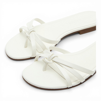 Calissi Leather Strappy Slide Women's Sandal