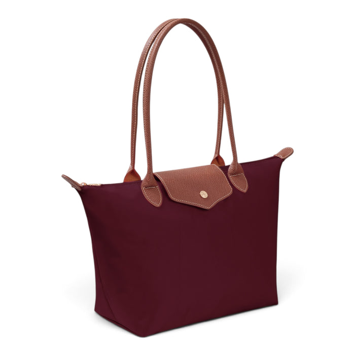 Del Mar Luxe Tote - Burgundy