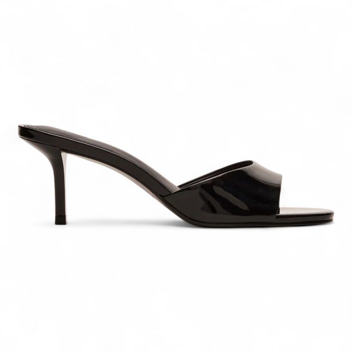 Steve Madden Kendrix Mule Heel - Black Leather
