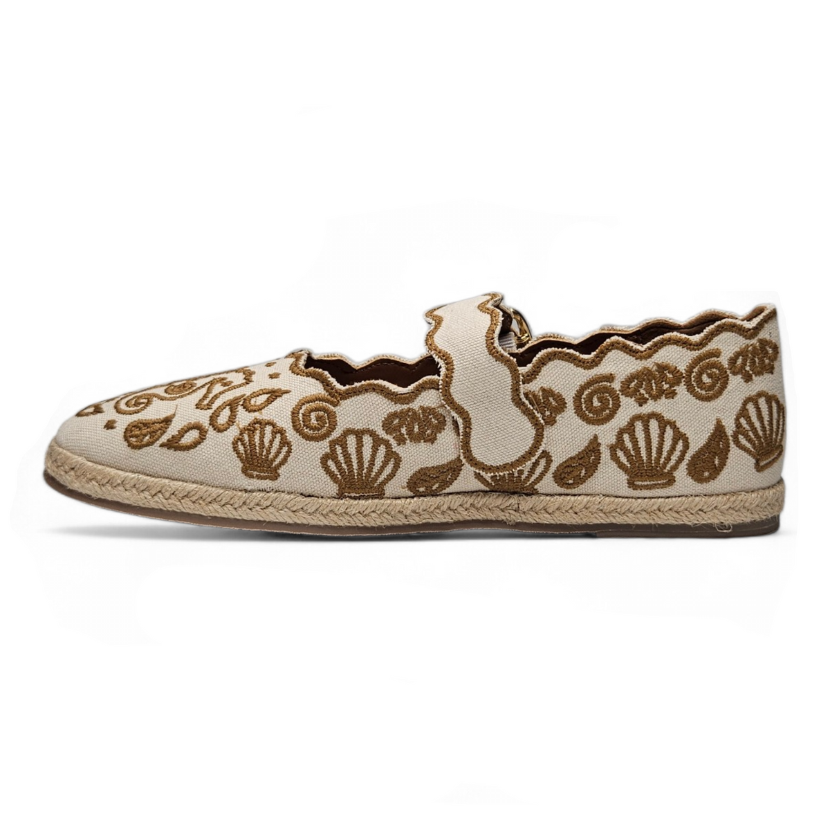 Seaside Stitch Mary Jane Flat