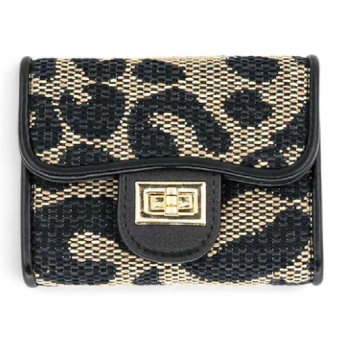 Quilted Turn -Lock Wallet