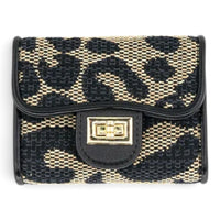 Quilted Turn -Lock Wallet
