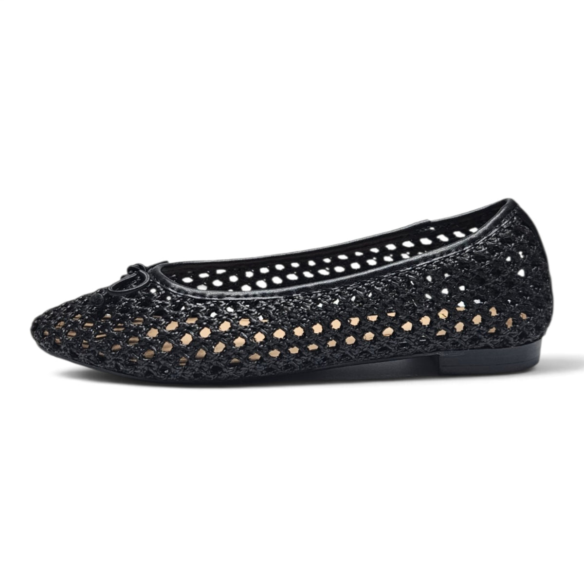 Breezy Woven Ballet Flats