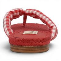Aleena Gingham Breeze Thong Sandal