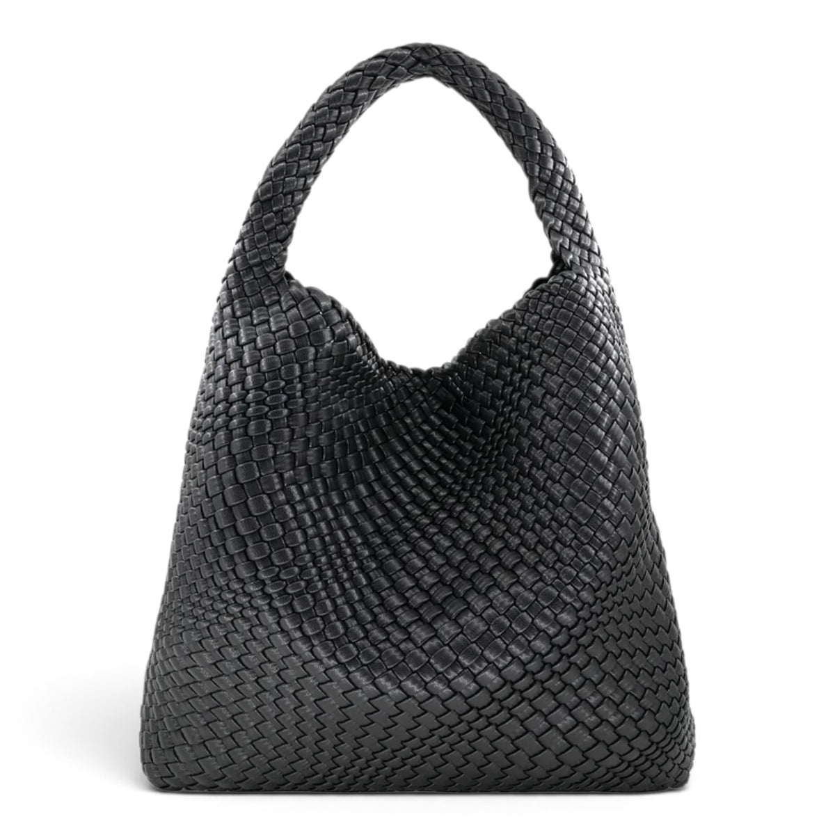 Woven Slouchy Hobo Bag
