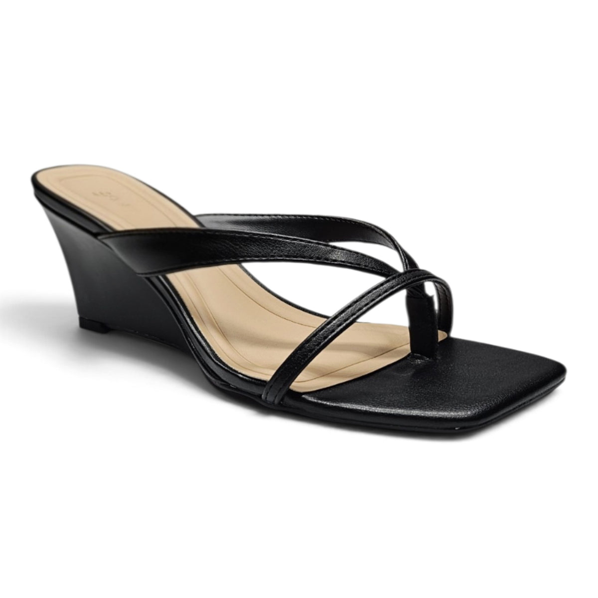 Poet Thong Slide Wedge Sandal