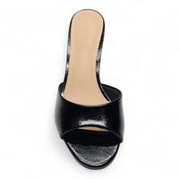 Paris One Band Open Toe Mule Heels