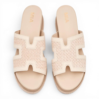 Caleena H Band Platform Mule