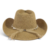 Cowboy Hat With Cowrie Shell Band