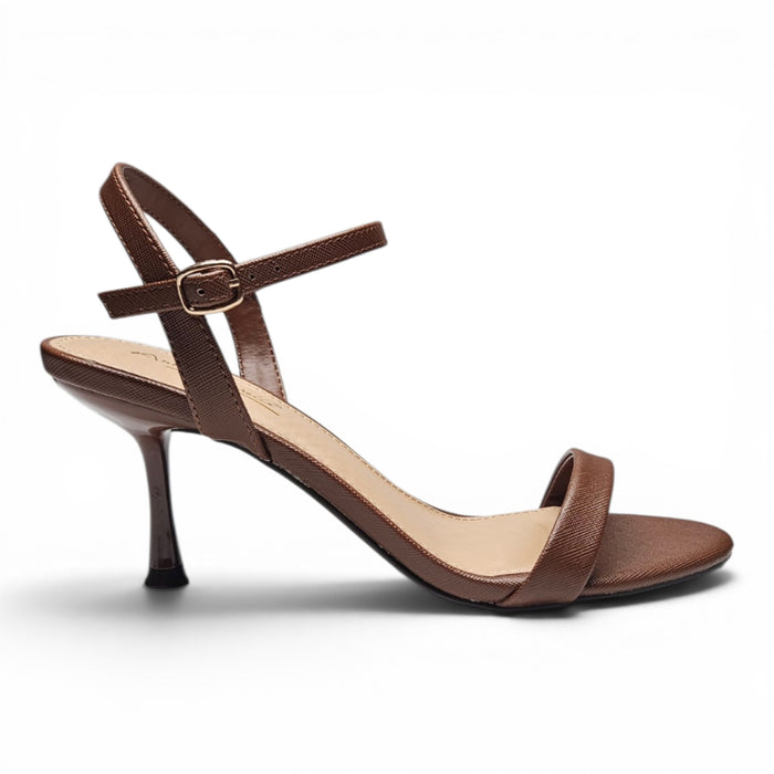 Joy One Band Sling Back Stiletto - Brown