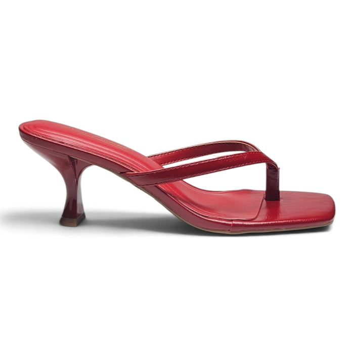 Align Thong Kitten Heel - Red GPU