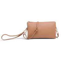 Riley Three Compartments Crossbody / Wristlet