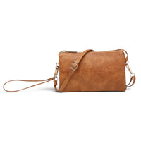 Riley Three Compartments Crossbody / Wristlet