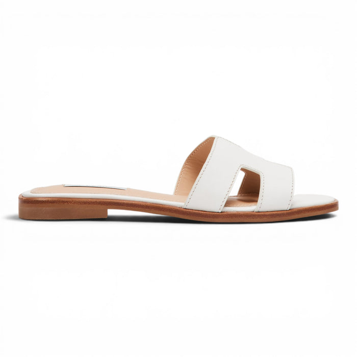 Hadyn H Band Slide - White