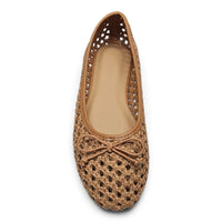 Breezy Woven Ballet Flats