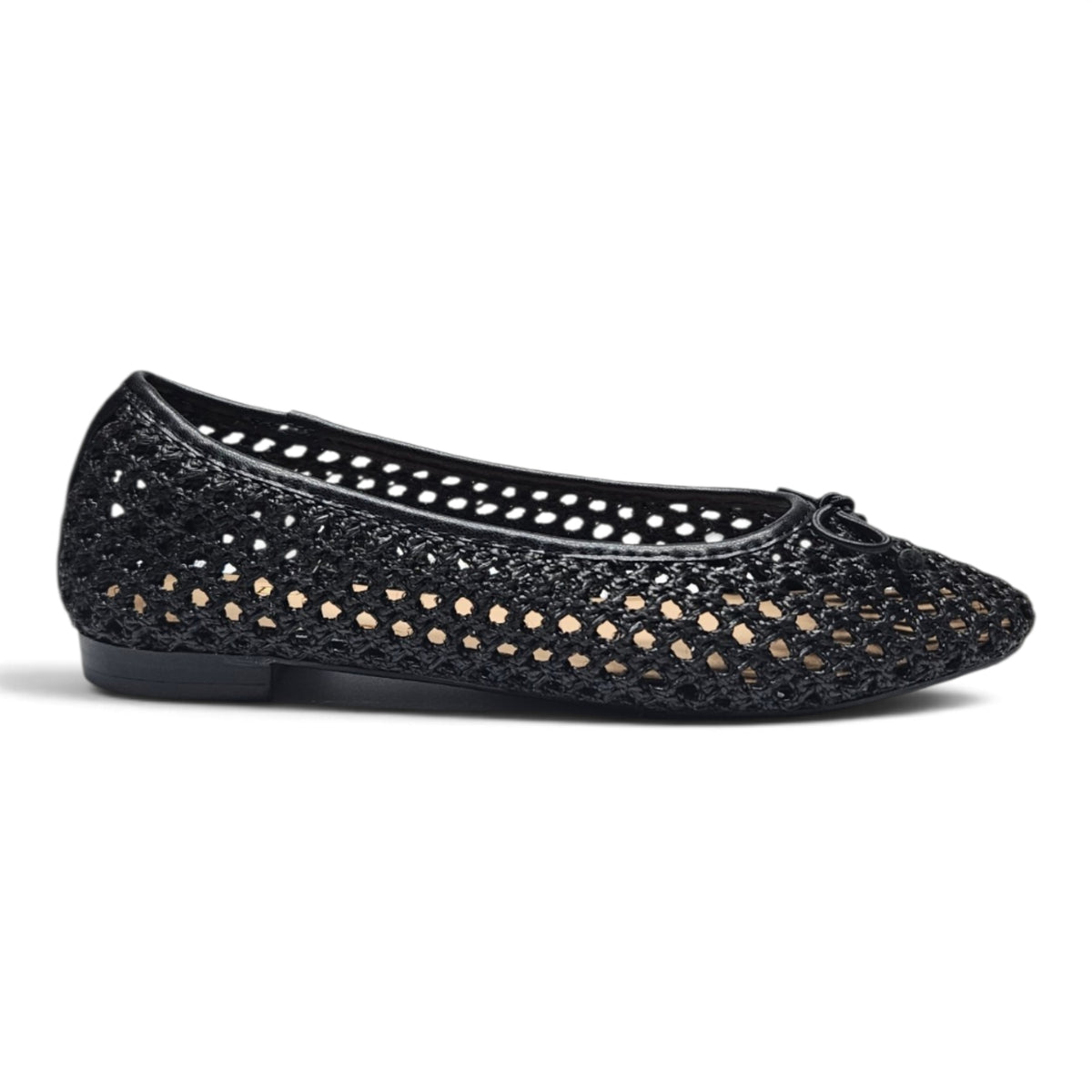 Breezy Woven Ballet Flats