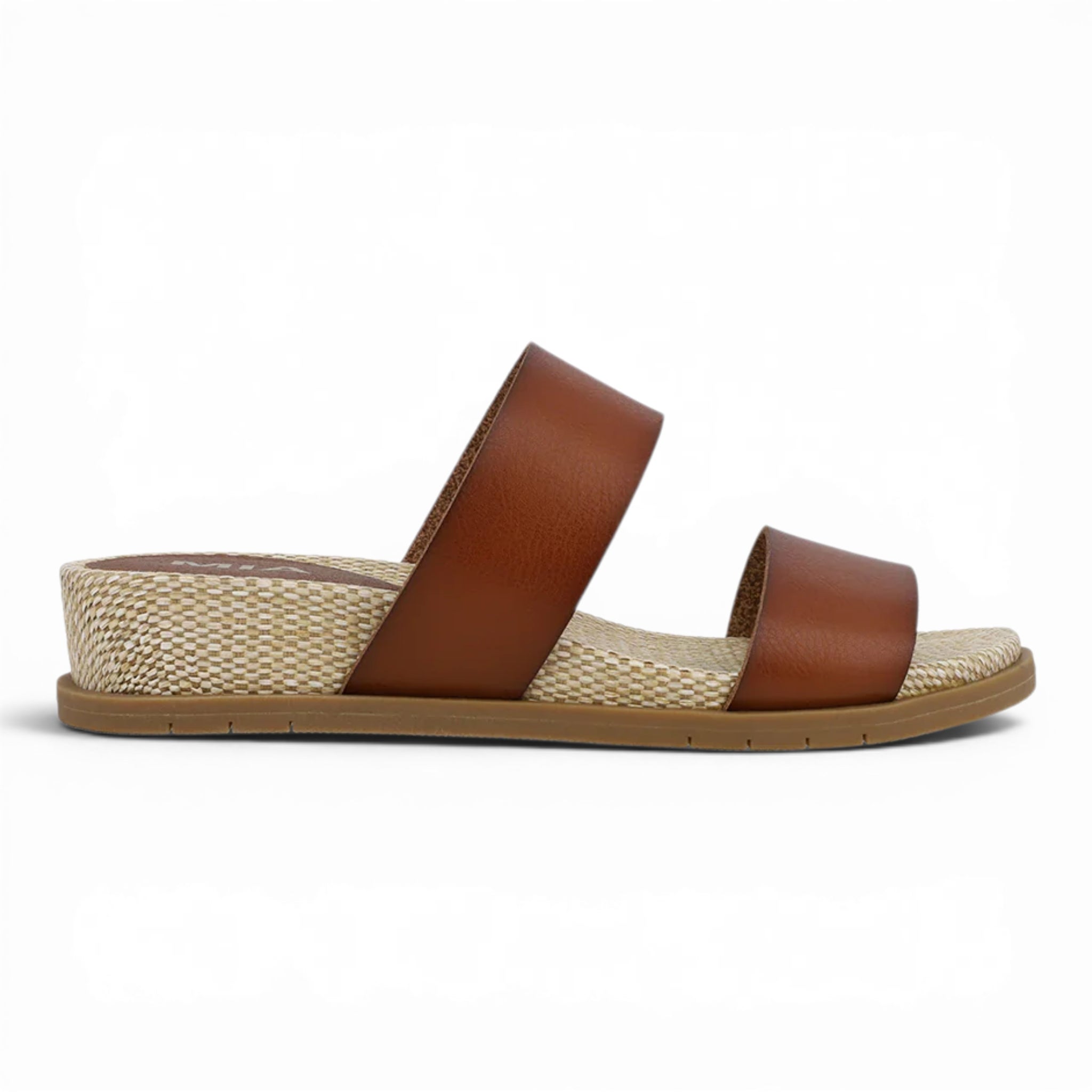 Yelena Raffia Double Strap Slide Sandal – Shoes On Del Mar
