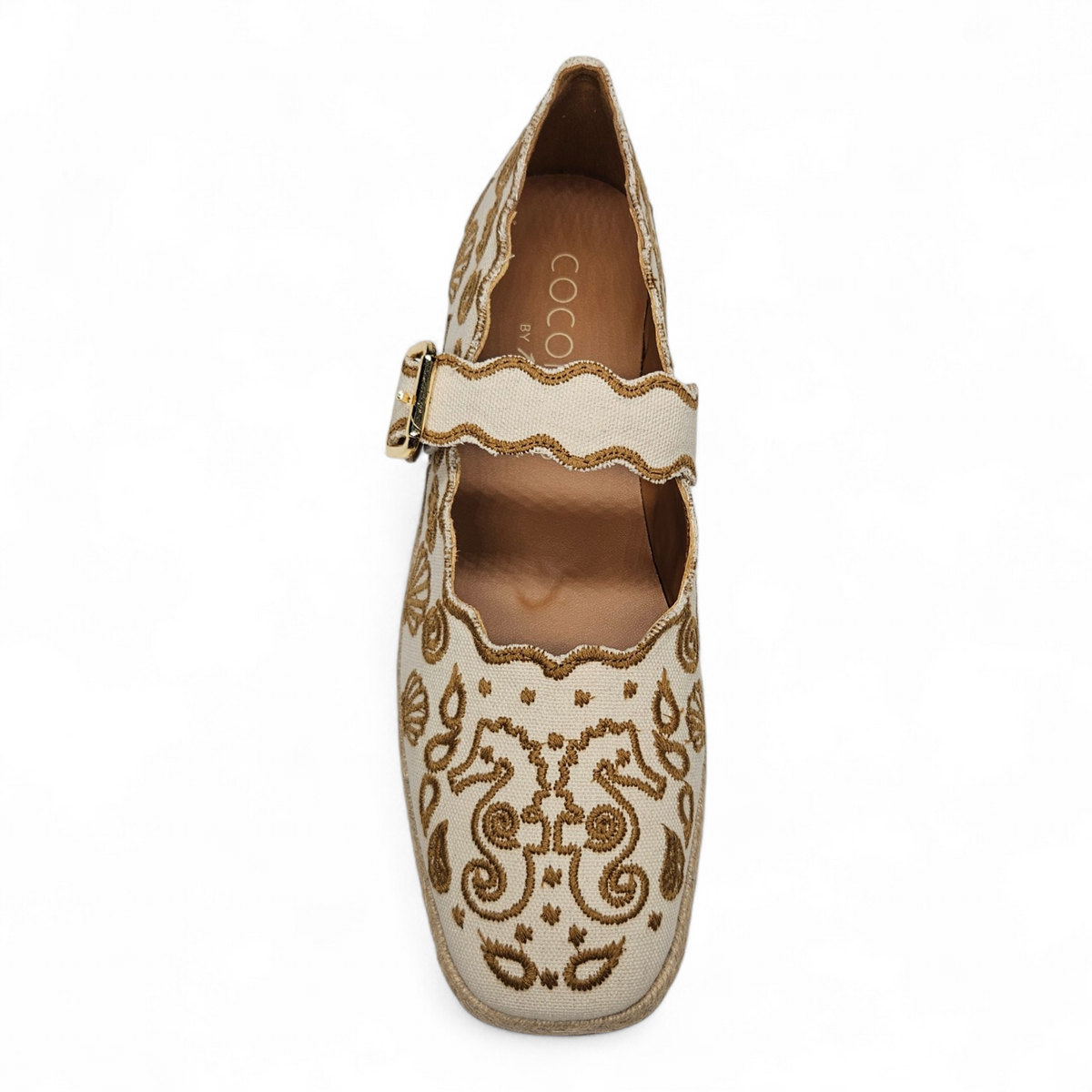 Seaside Stitch Mary Jane Flat