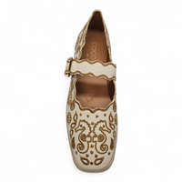 Seaside Stitch Mary Jane Flat