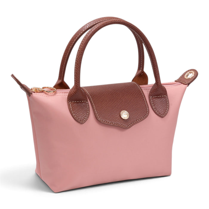 Medium Luxe Top Handle Crossbody Bag - Blush