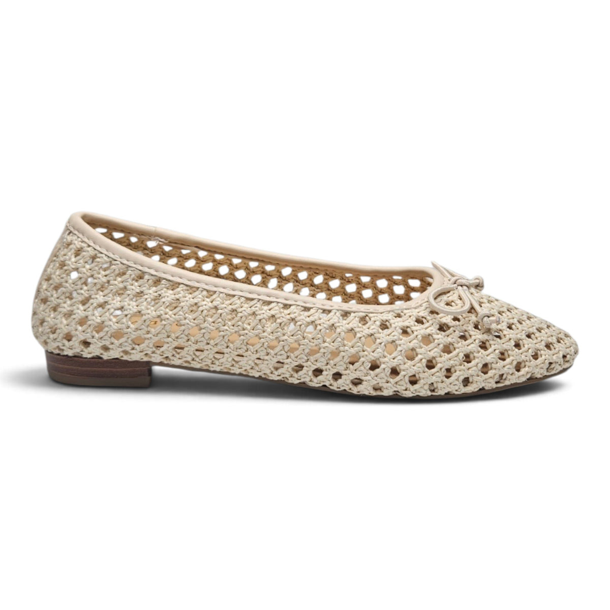 Breezy Woven Ballet Flats