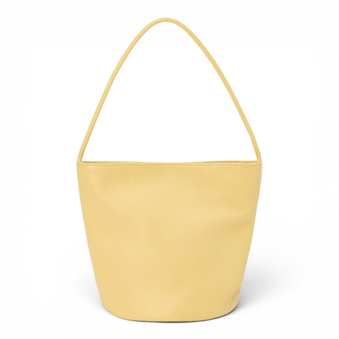 Matisse Leather Vancouver Bucket Bag - Butter