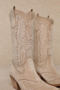 Tessa Mid-calf Western Cowgirl Boot