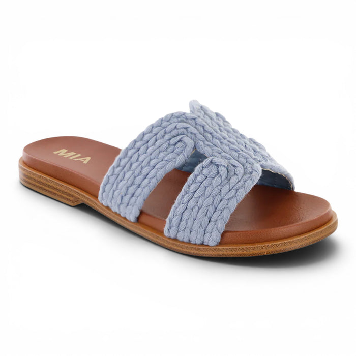 Poet Harbor Braid Slide - Denim