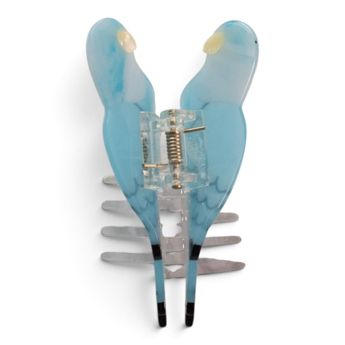 Blue Bird Parakeet Hair Clip