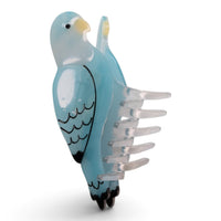 Blue Bird Parakeet Hair Clip