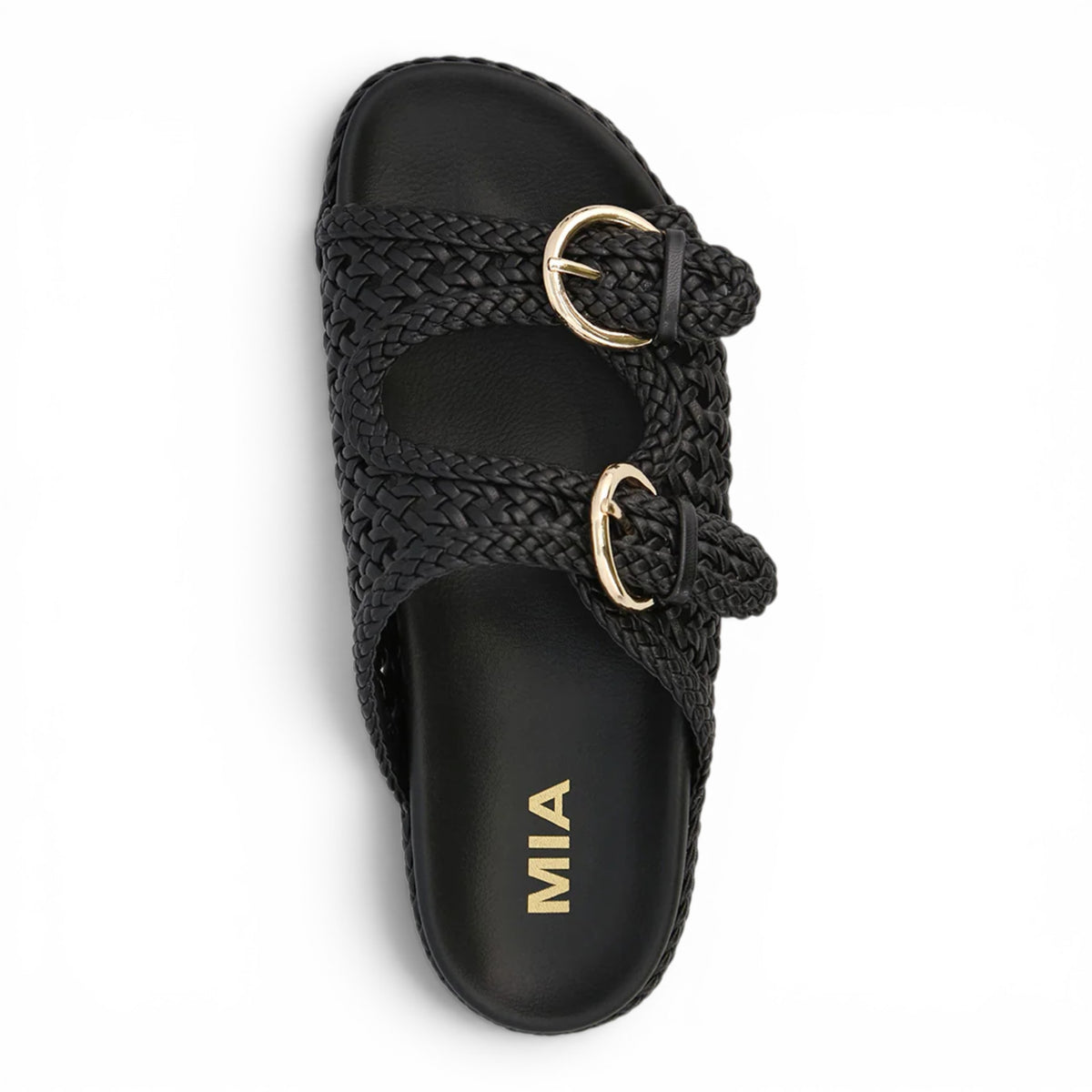 Monaco Trendy Woven Buckle Slide