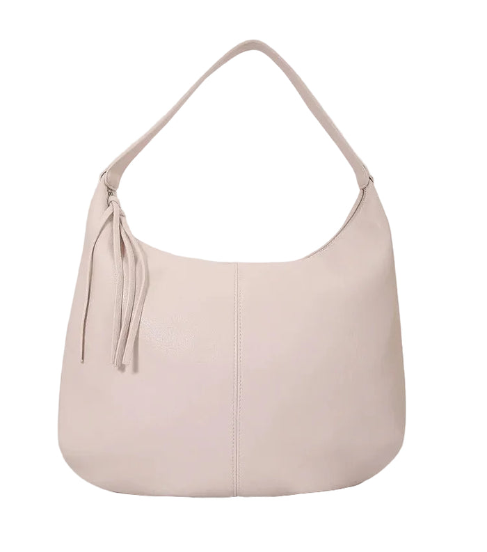 Harbor Slouch Hobo Bag - White