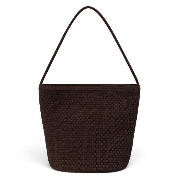 Matisse Leather Vancouver Bucket Bag - Chocolate