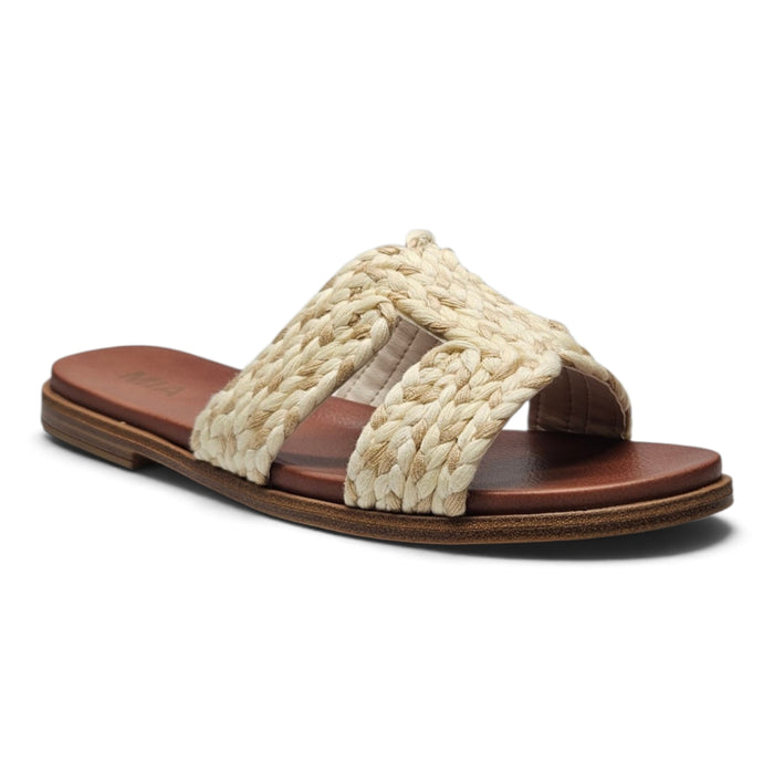Poet Harbor Braid Slide - Beige