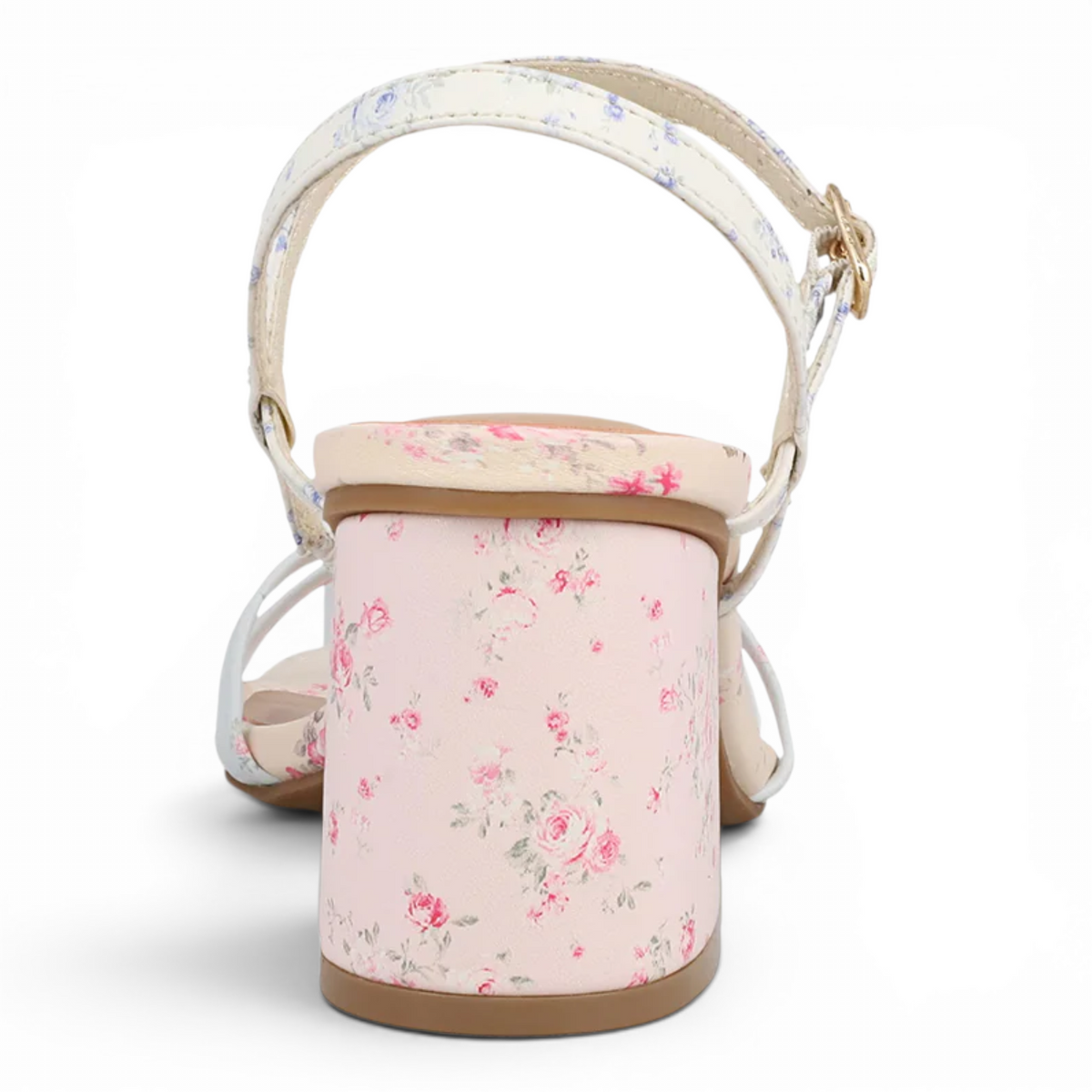 Nadalia Floral Block Heel