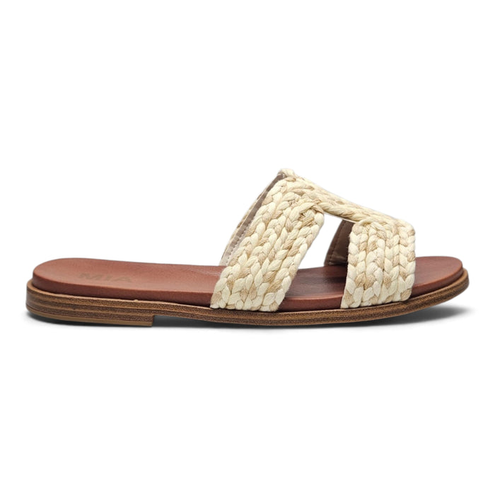 Poet Harbor Braid Slide - Beige