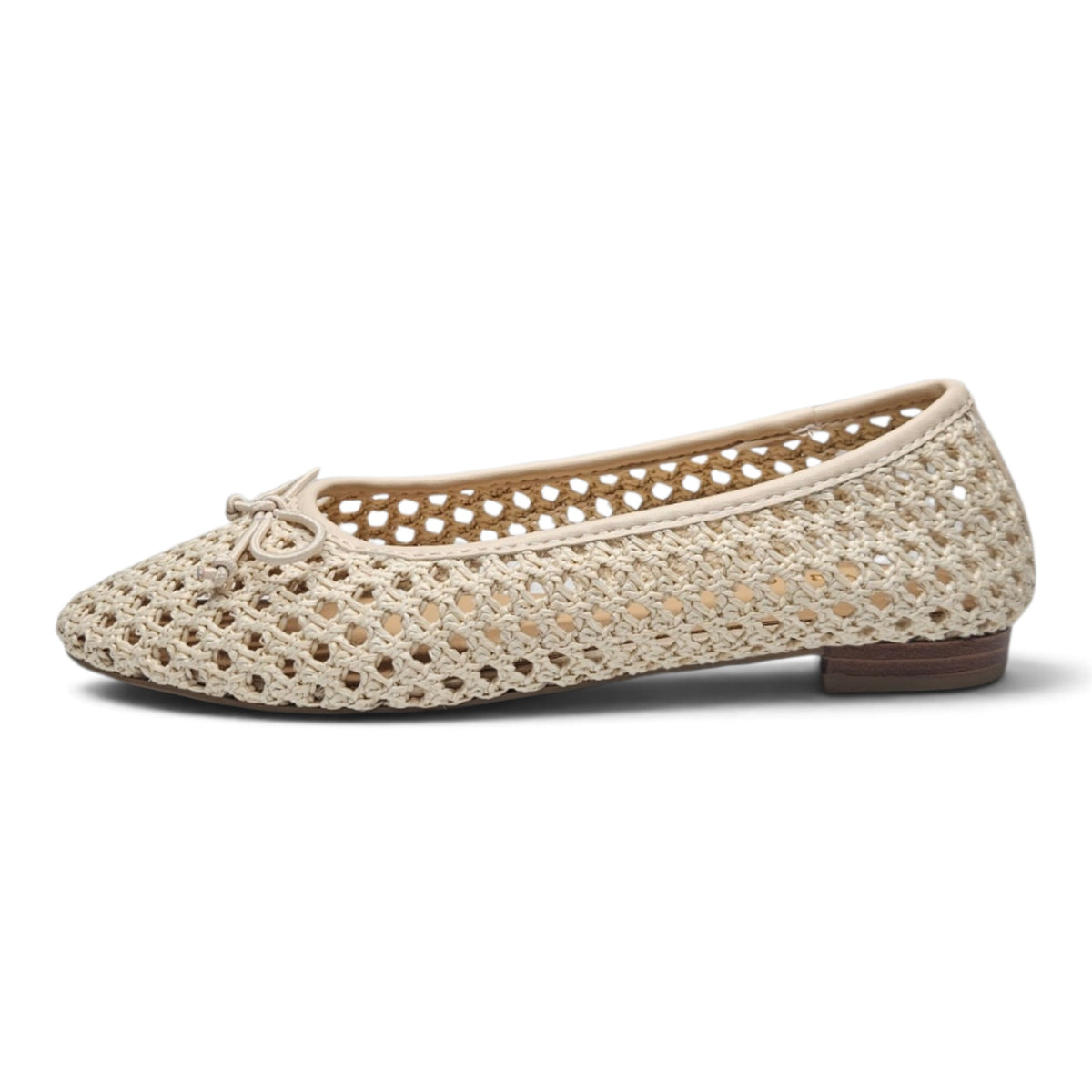Breezy Woven Ballet Flats