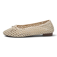 Breezy Woven Ballet Flats