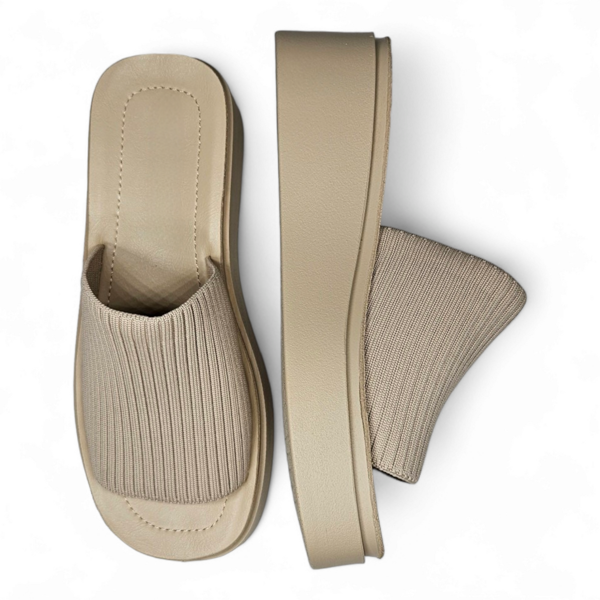Platform Slinky Slide Sandals – Shoes On Del Mar