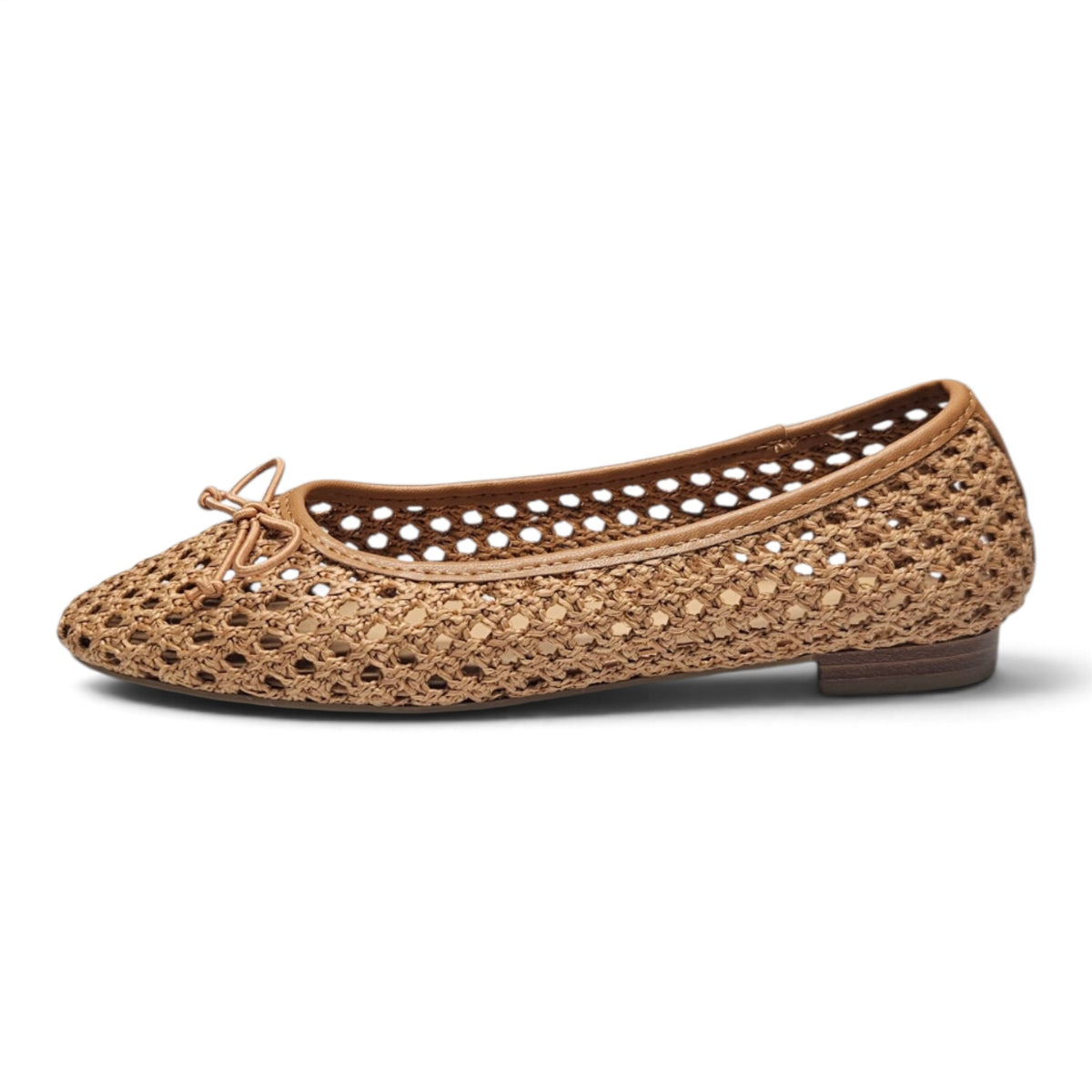 Breezy Woven Ballet Flats