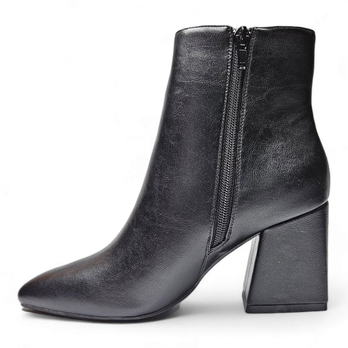 Sage Simply Pointed Ankle Bootie - Black