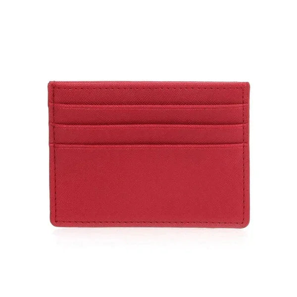 Slim Card Holder - Red