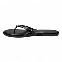 Squishy Clover Charms Thong Slide Sandals - SLIP-ONS & FLATS