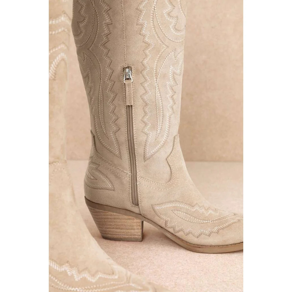 Tess Classic Western Stitching Tall Boots