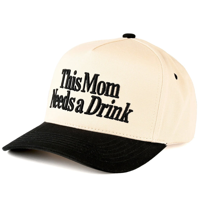 This Mom Needs A Drink Cap - BASEBALL CAPS