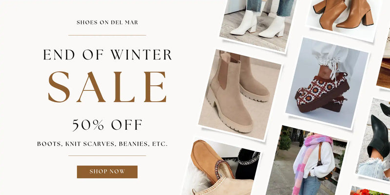 Winter sale advertisement.